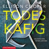 Buch Cover Todeskäfig (Ein Sayer-Altair-Thriller 1)