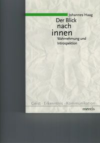 Buch Cover Der Blick nach innen - Wahrnehmung und Introspektion