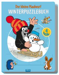 Buch Cover Trötsch Der kleine Maulwurf Winter Puzzlebuch
