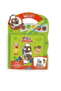 Buch Cover Malset Pittiplatsch mit Farbpalette