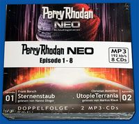 Buch Cover Perry Rhodan Neo 01-08 MP3-CD Bundle