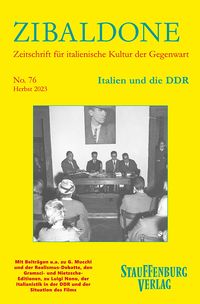 Buch Cover Italien und die DDR