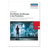 Buch Cover Der Meister als Manager in der Produktion