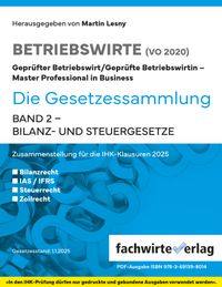 Buch Cover Bilanz- und Steuergesetze