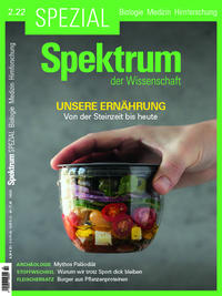Buch Cover Spektrum Spezial - Unsere Ernährung