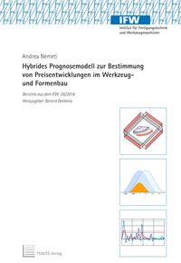 Buch Cover Hybrides Prognosemodell zur Bestimmung von Preisentwicklungen im Werkzeug- und Formenbau
