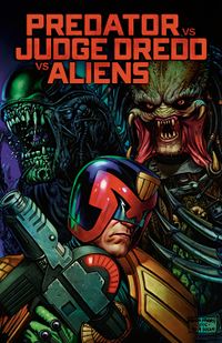 Buch Cover Predator vs. Judge Dredd vs. Aliens