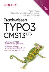 Buch Cover Praxiswissen TYPO3 CMS 13 LTS