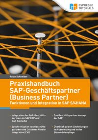 Buch Cover Praxishandbuch SAP-Geschäftspartner (Business Partner) – Funktionen und Integration in SAP S/4HANA