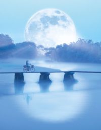 Buch Cover Moon Bicycle