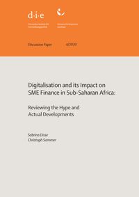 Buch Cover Digitalisation and its impact on SME finance in Sub-Saharan Africa