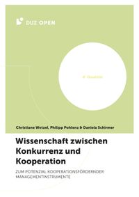 Buch Cover Wissenschaft zwischen Konkurrenz und Kooperation