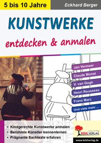 Buch Cover Kunstwerke entdecken und anmalen