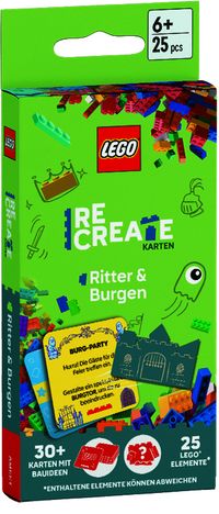 Buch Cover LEGO® - ReCreate Karten - Ritter & Burgen