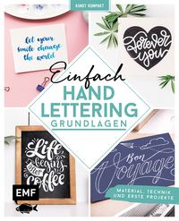Buch Cover Kunst Kompakt: Einfach Handlettering – Das Grundlagenbuch