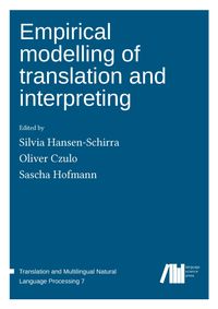 Buch Cover Empirical modelling of translation and interpreting
