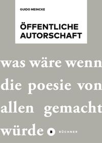Buch Cover Öffentliche Autorschaft