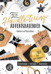 Buch Cover Mein Handlettering Adventskalender