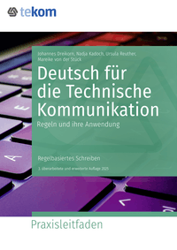 Buch Cover Deutsch für die Technische Kommunikation