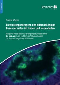 Buch Cover Entwicklungsbezogene und altersabhängige Besonderheiten im Hoden und Nebenhoden