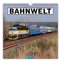 Buch Cover Technikkalender "Bahnwelt" 2021