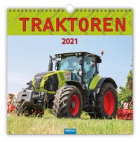 Buch Cover Technikkalender "Traktoren" 2021