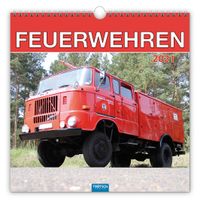Buch Cover Technikkalender "Feuerwehren" 2021