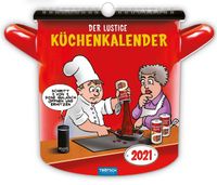 Buch Cover "Der lustige Küchenkalender" 2021