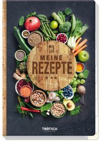 Buch Cover Trötsch Eintragebuch Meine Rezepte Küche Kochbuch
