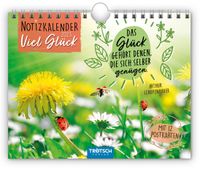 Buch Cover Trötsch Notizkalender Querformat Notizkalender Viel Glück 2023