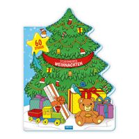 Buch Cover Trötsch Stickermalbuch Weihnachten