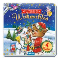 Buch Cover Trötsch Pappenbuch Puzzlebuch Weihnachten