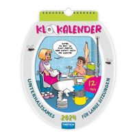 Buch Cover Trötsch Formkalender Klokalender 2024 - Unterhaltsames für lange Sitzungen