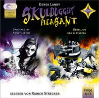 Buch Cover Skulduggery Pleasant - Folge 4+5