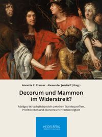 Buch Cover Decorum und Mammon im Widerstreit?