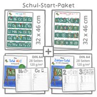 Buch Cover Mein Schul-Start-Paket (2 Lernposter 32 x 46 cm + 2 Schreiblernhefte DIN A4