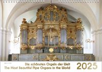 Buch Cover Der Orgelkalender, ein Musik-Kalender 2025, DIN A4