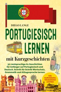 Buch Cover Portugiesisch lernen mit Kurzgeschichten