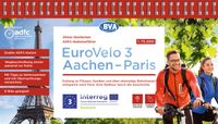 Buch Cover BVA ADFC Radreiseführer Eurovelo 3 Aachen - Paris