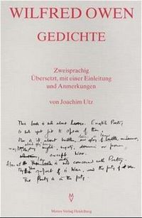 Buch Cover Wilfred Owen
