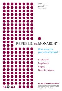 Buch Cover REPUBLIC vs. MONARCHY – How sound is your constitution?