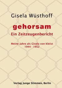 Buch Cover gehorsam