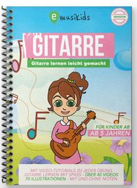 Buch Cover Das Mädchen Gitarrenbuch inkl. QR-Codes zu Lernvideos