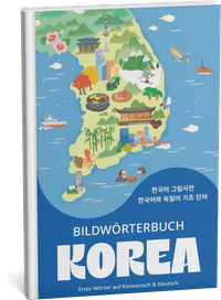 Buch Cover Bildwörterbuch Korea