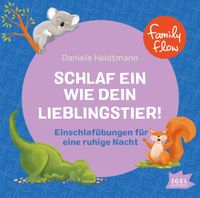 Buch Cover FamilyFlow. Schlaf ein wie dein Lieblingstier