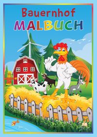 Buch Cover Bauernhof Malbuch
