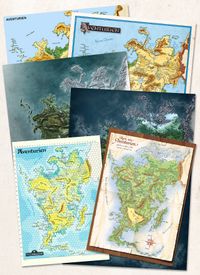 Buch Cover DSA - 40 Jahre Das Schwarze Auge - Aventurien
