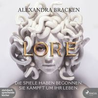 Buch Cover Lore. Die Spiele haben begonnen