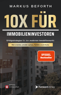Buch Cover 10X für Immobilieninvestoren