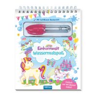 Buch Cover Trötsch Wassermalspaß mit Zauberstift Einhornwelt